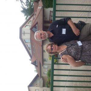 Larry and Linda Bardel at Colmar-Ingersheim Mennonite Church