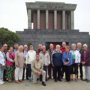 Our group at the Mausoleum