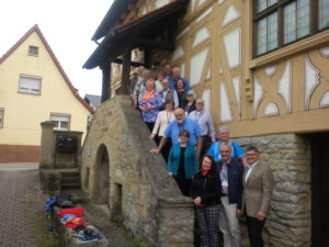 Group at the Steinsfurt cellar
