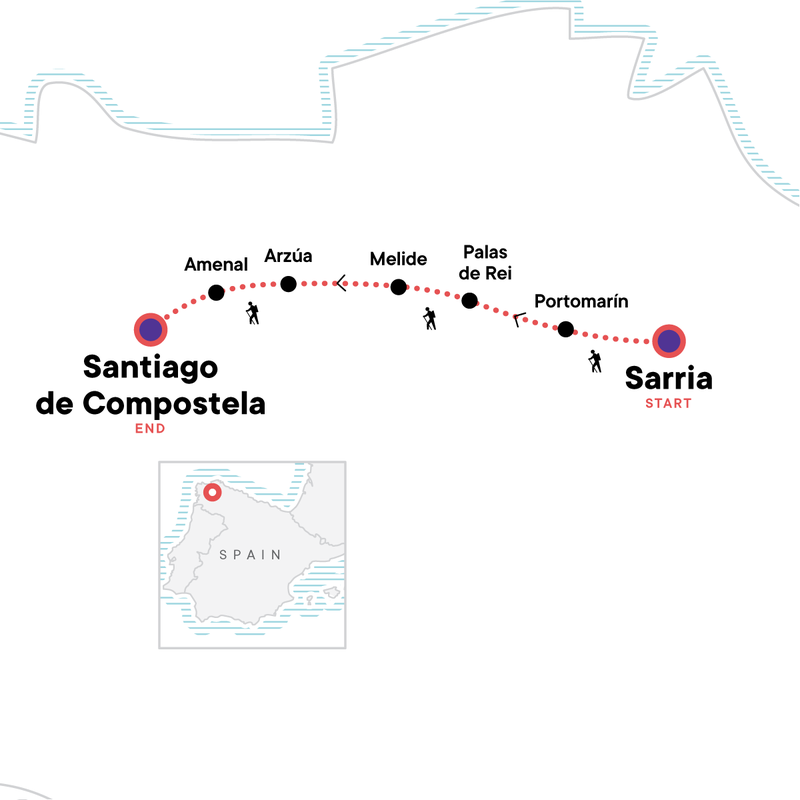 Camino de Santiago from Sarria: Fall 2024 - Progressive Pilgrimage